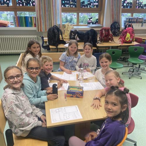 Besuch der Schulvorbereitungskinder 2024