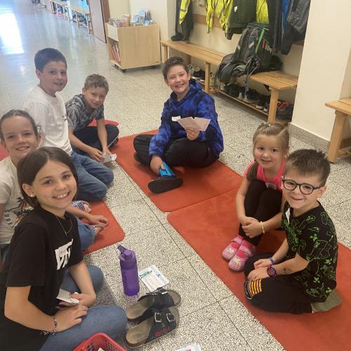 Besuch der Schulvorbereitungskinder 2024