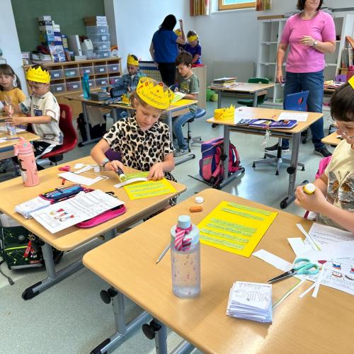 ABC-Buchstabenfest der 1b Klasse