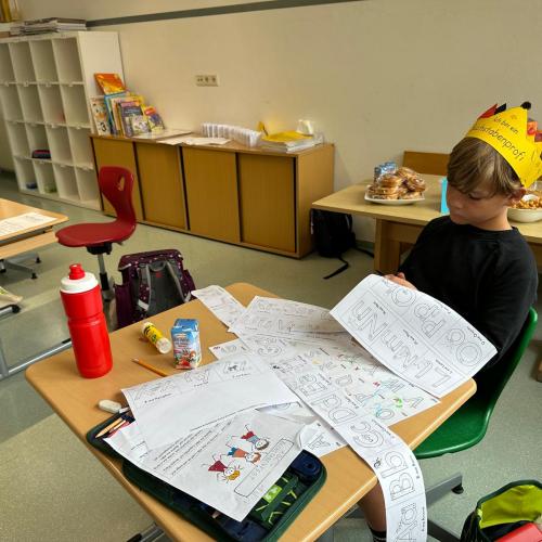 ABC-Buchstabenfest der 1b Klasse
