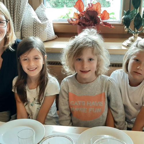 Pizzaessen im Sonnengartl 1a