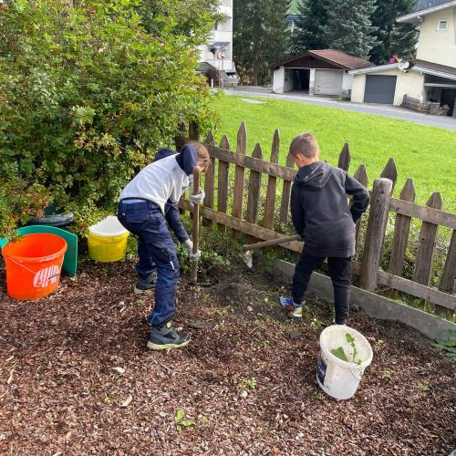 4a im Kräutergarten