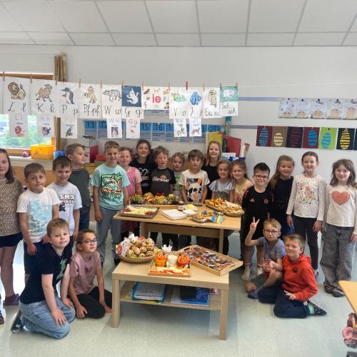 Jause 2025 in der 1a Klasse