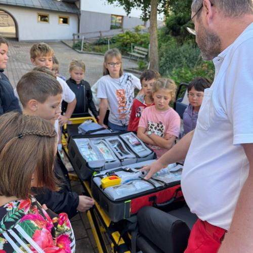 Besuch der Rettung 3b 2025