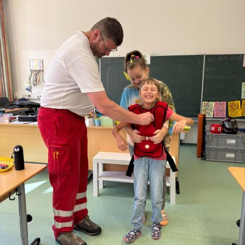 Besuch der Rettung 3b 2025