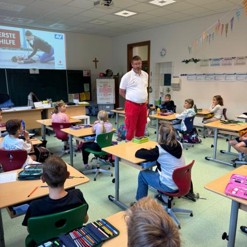 Besuch der Rettung 3b 2025