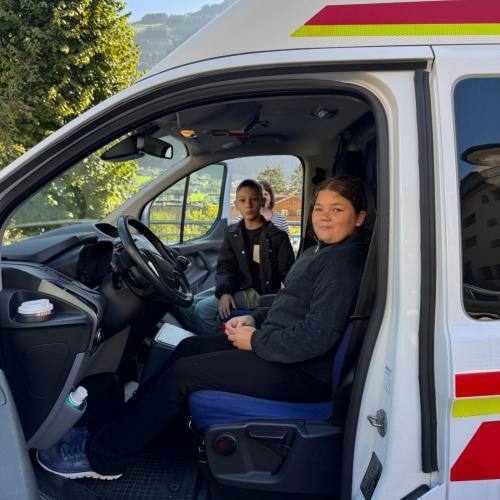 Besuch der Rettung 3b 2025