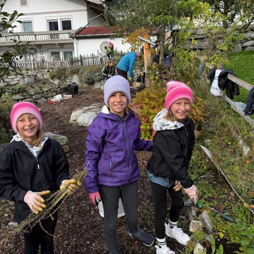 Radfahrübung und Kräutergarten 4a 2025