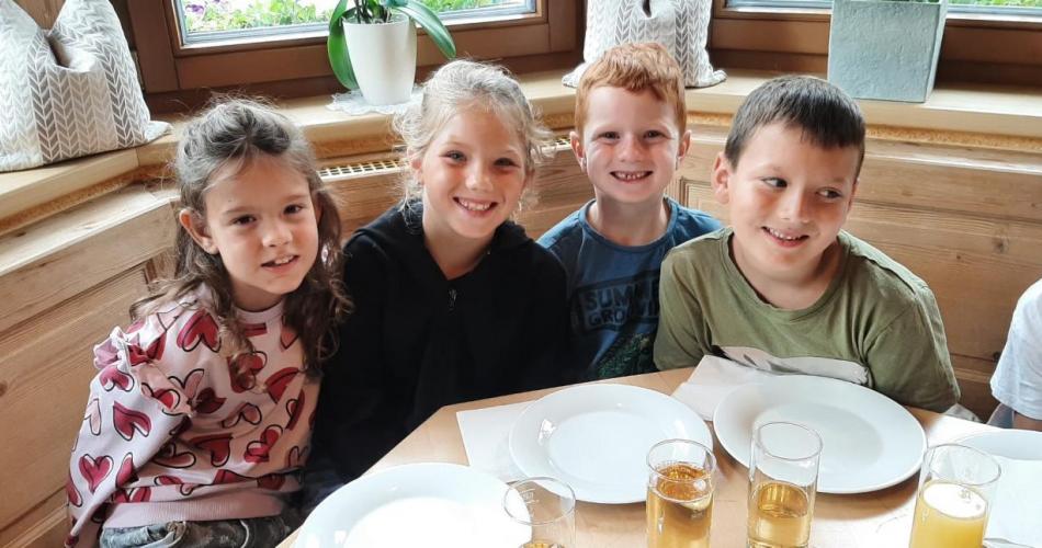 Pizzaessen im Sonnengartl 1a